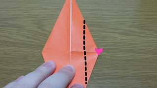 鶴の折り方手順8-1